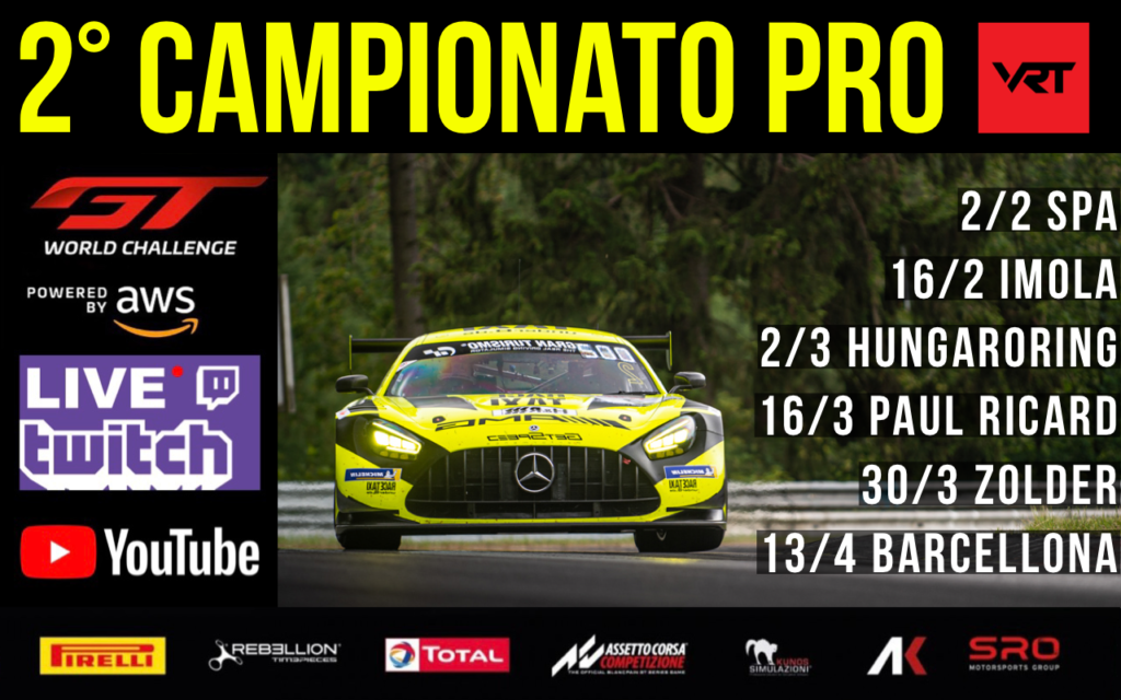 VRT Calendario seconda stagione