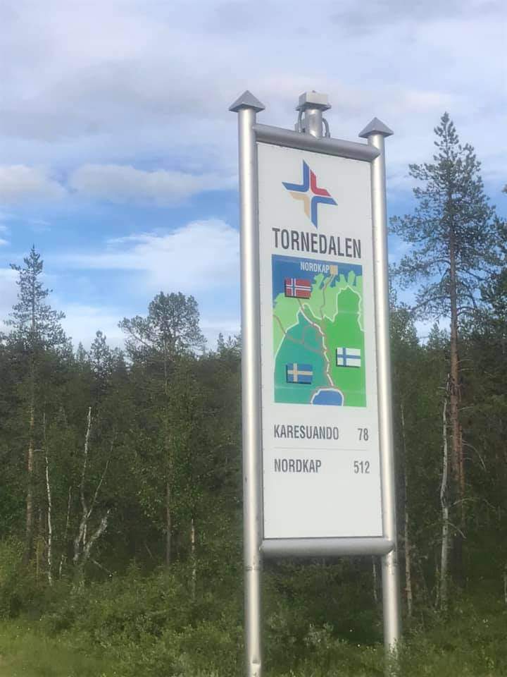 Biagini, distanza da Capo Nord 