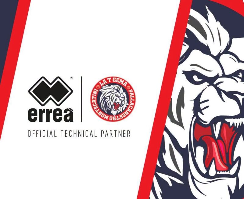 Erreà nuovo sponsor tecnico de La T Tecnica Gema Montecatini
