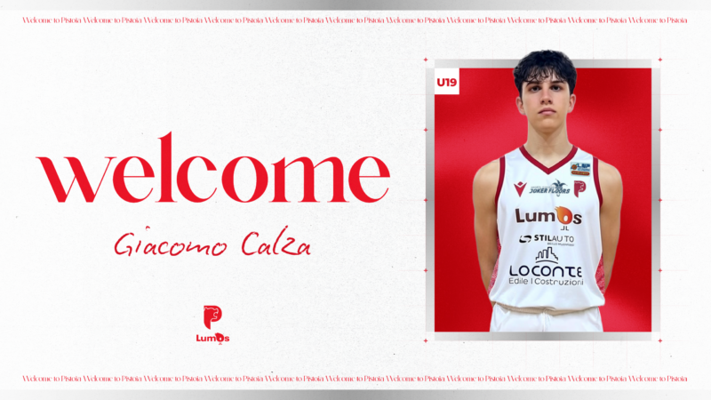 Lumos Pistoia, altro nuovo ingresso per l’Under 19: firmato Giacomo Calza