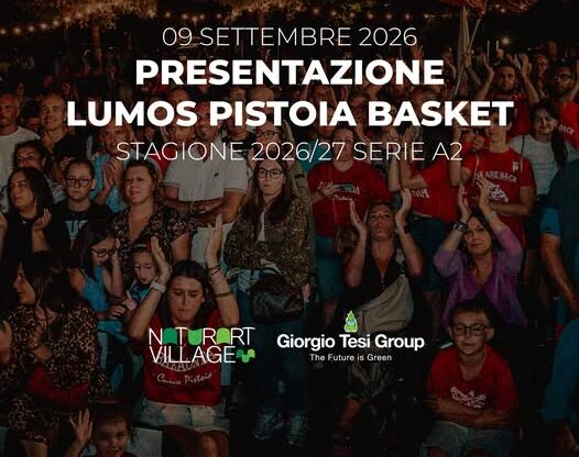 Pistoia Basket: il 9 settembre la presentazione della squadra