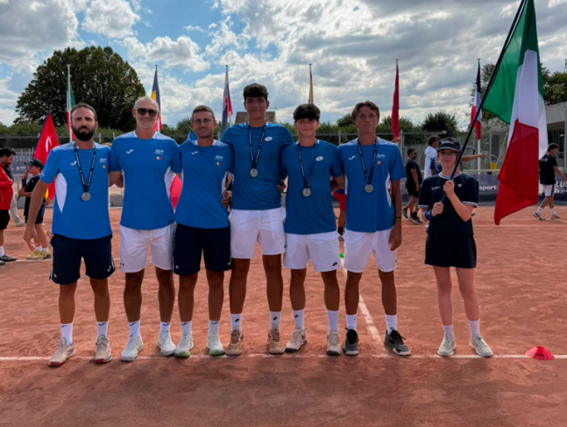 Gribaldo sfiora il titolo europeo Under 18: l’Italia è d’argento, soddisfazione per il Tennis Club Pistoia