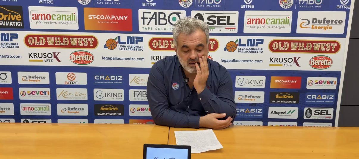 I commenti di coach Gabrielli dopo Fabo Herons-Piombino 77-88