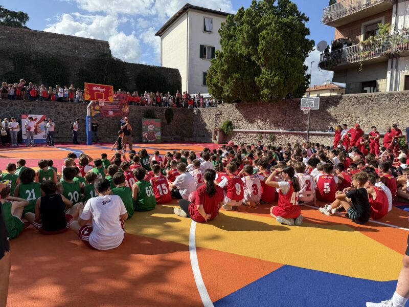 Il Kellog’s Minibasket tour sbarca a Pistoia