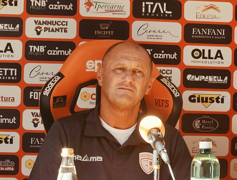 Pistoiese, Bisoli apre il campionato: «Dobbiamo saper indossare più abiti»