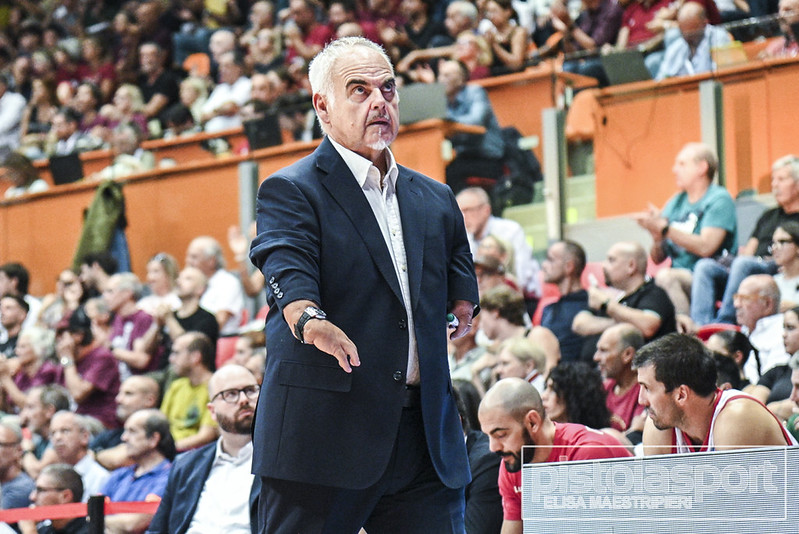 Pistoia sconfitta da Rieti, coach Ciani: «Difficoltà nel contenere il perimetro»
