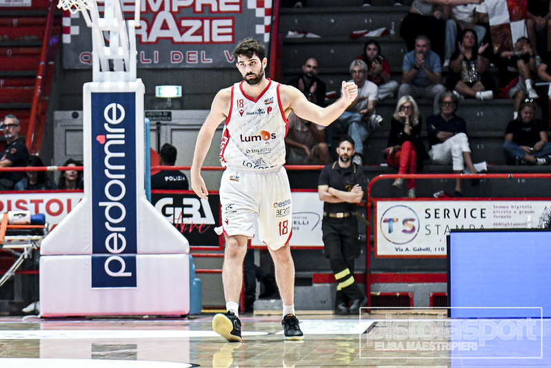 Il tabellino LIVE di RSR Sebastiani Rieti-Lumos Pistoia