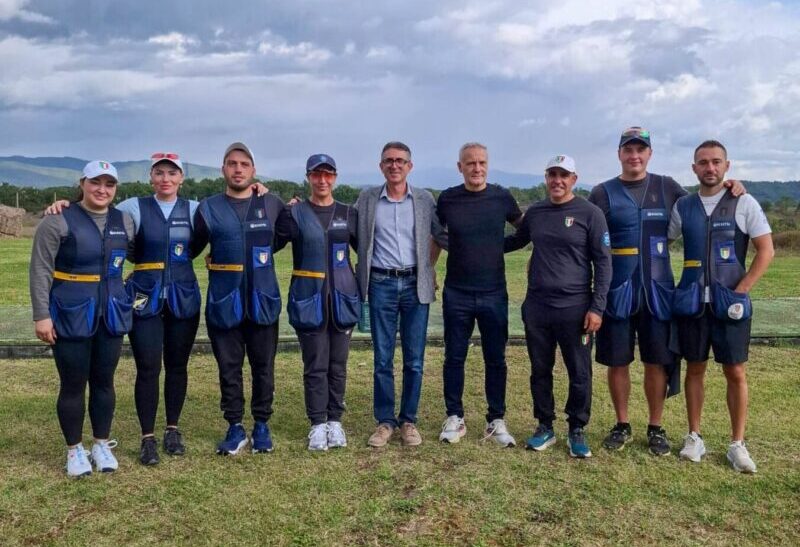 Rossetti in raduno a Laterina in vista del Mondiale di Doha